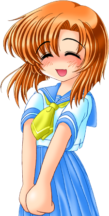 happy sprite of rena ryuugu