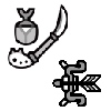 Bow and Insect Glaive icons