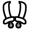 Dual blades icon
